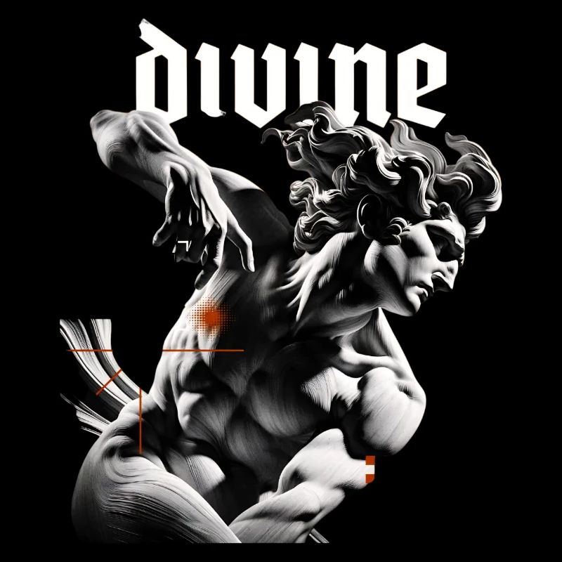 Divine Sculpture Noir