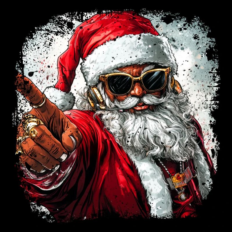 Rapper Weihnachtsmann