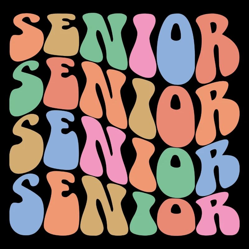 Senior - Student Class Retro Graduation Party Gift