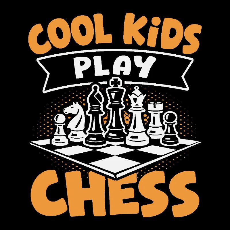 Chess Player Cool Kids Play Chess
