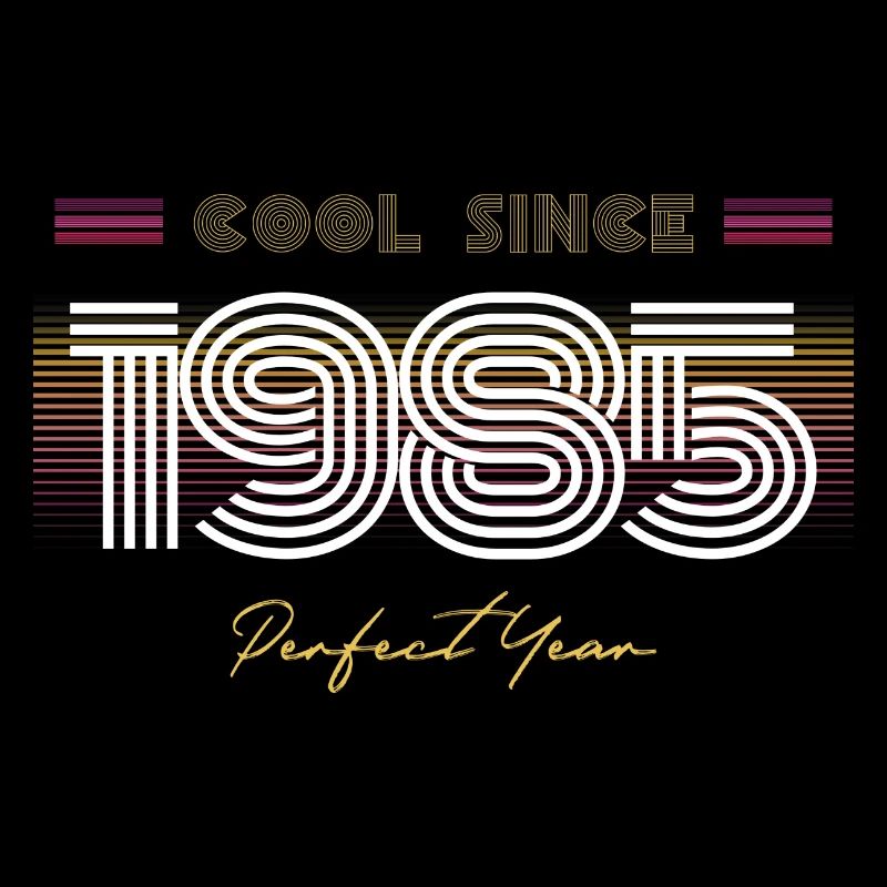 Geburtstag Cool seit 1985