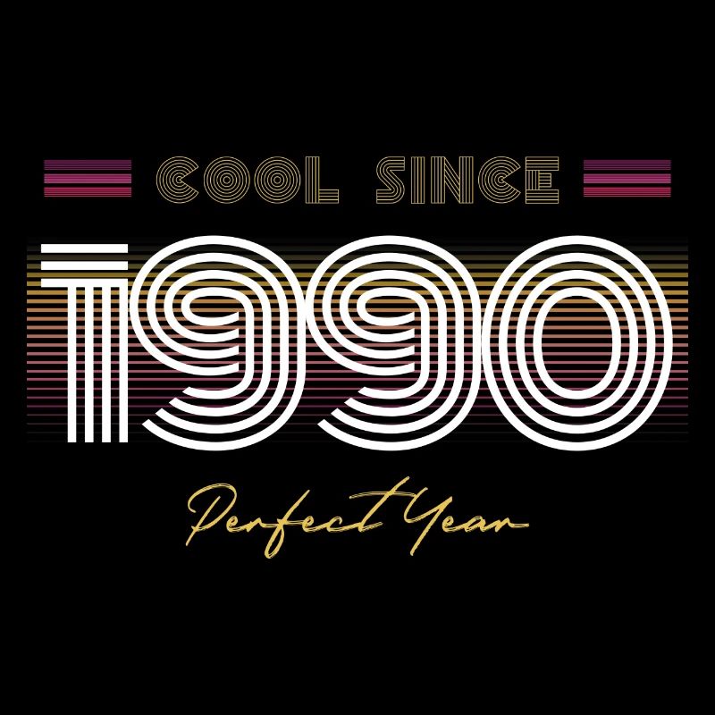 Geburtstag Cool seit 1990