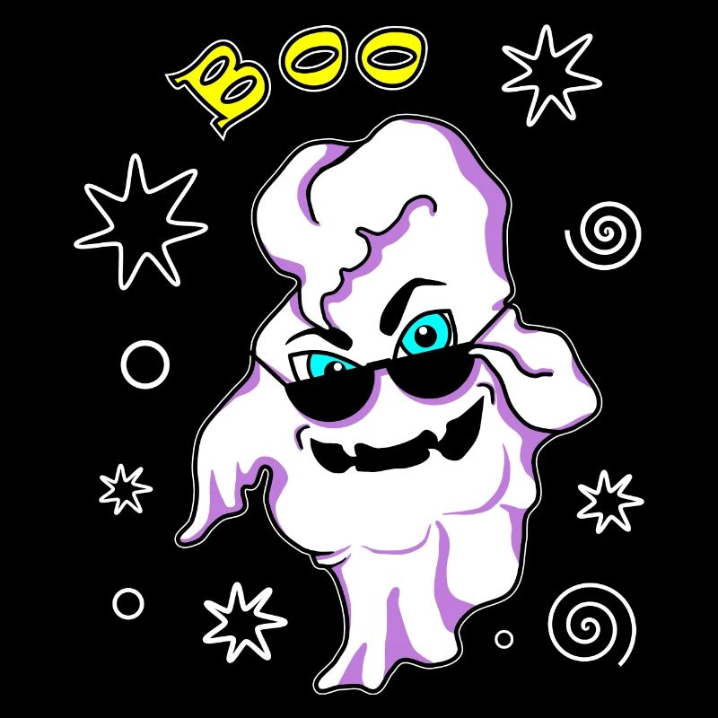 coole Gespenst mit Sonnenbrille Halloween