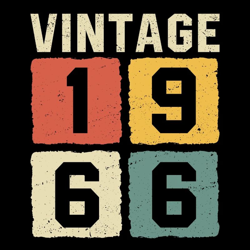 Vintage 1966 Geboren 1966