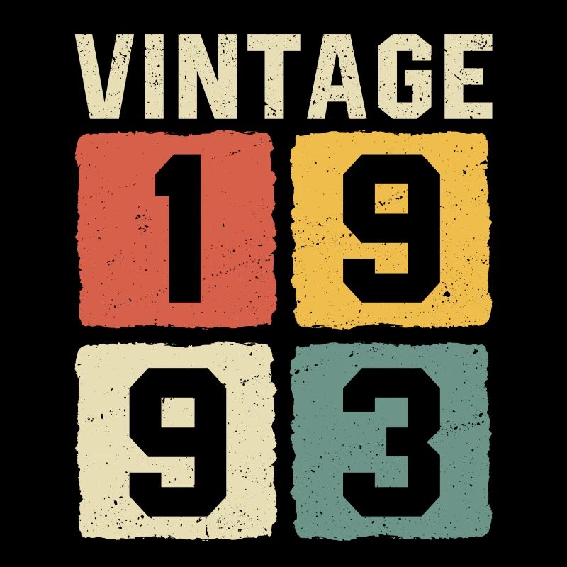 Vintage 1993 Geboren 1993