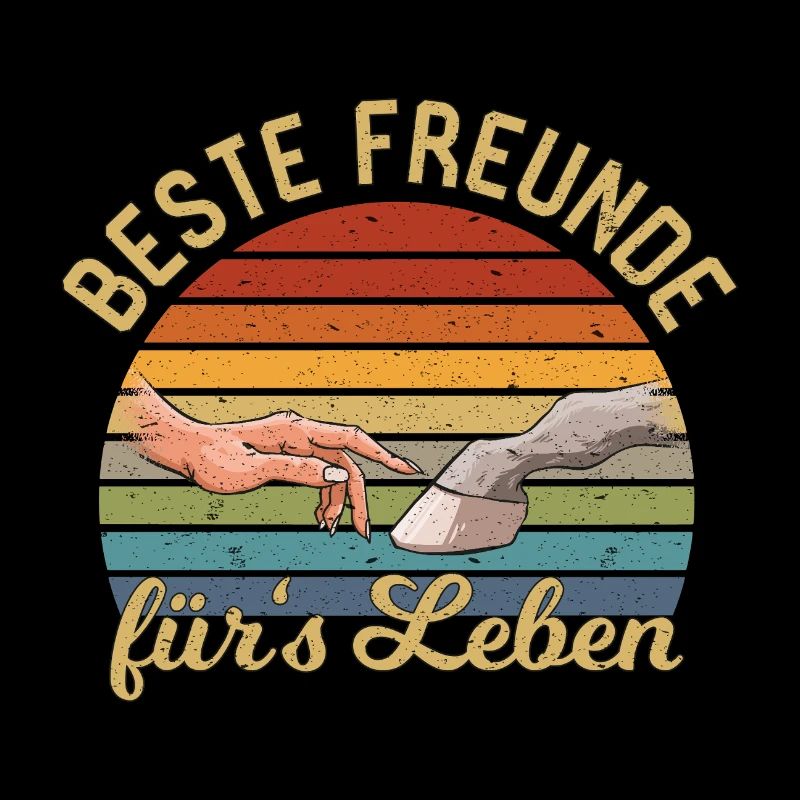 Pferdebesitzerin Pferd Beste Freunde Fürs Leben