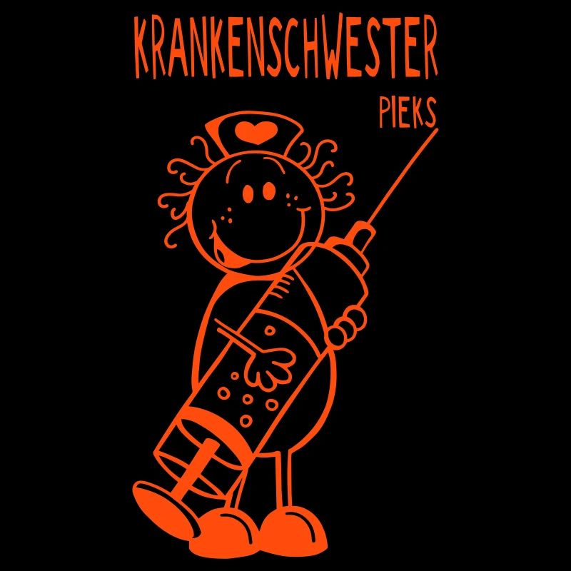 Krankenschwester mit Spritze - Geschenk