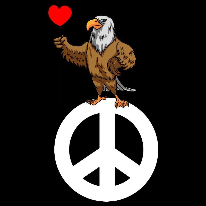 Bald Eagle Peace Peace World Peace