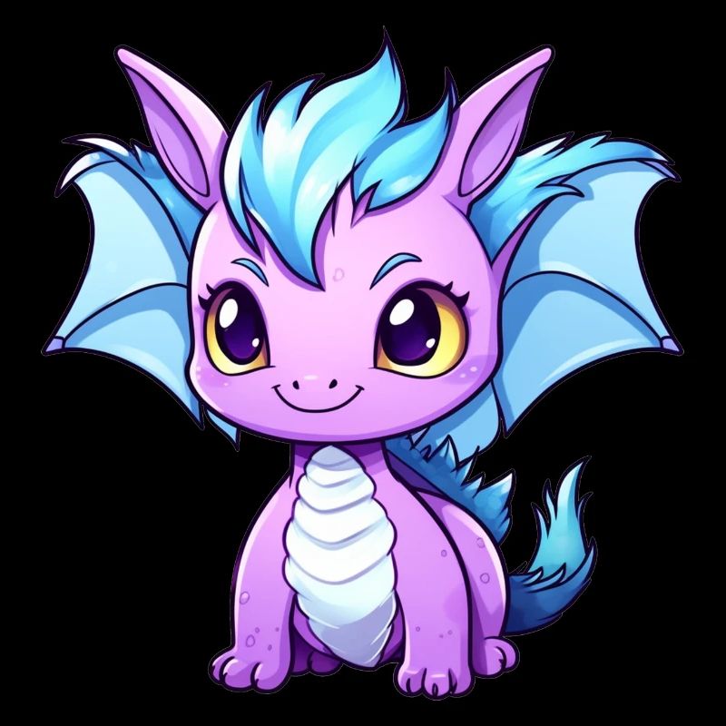 Dragon Kawaii Dessin