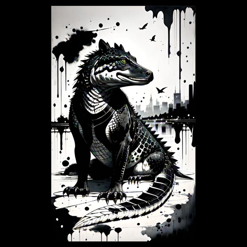 Crocodile Art
