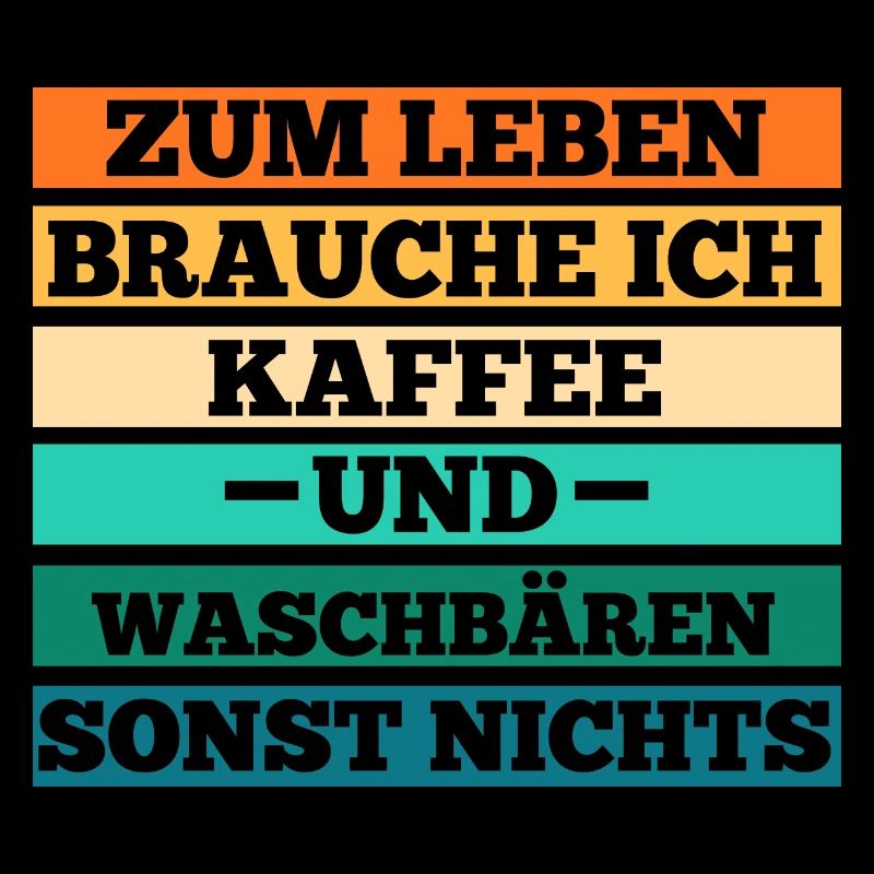 Kaffee Waschbär