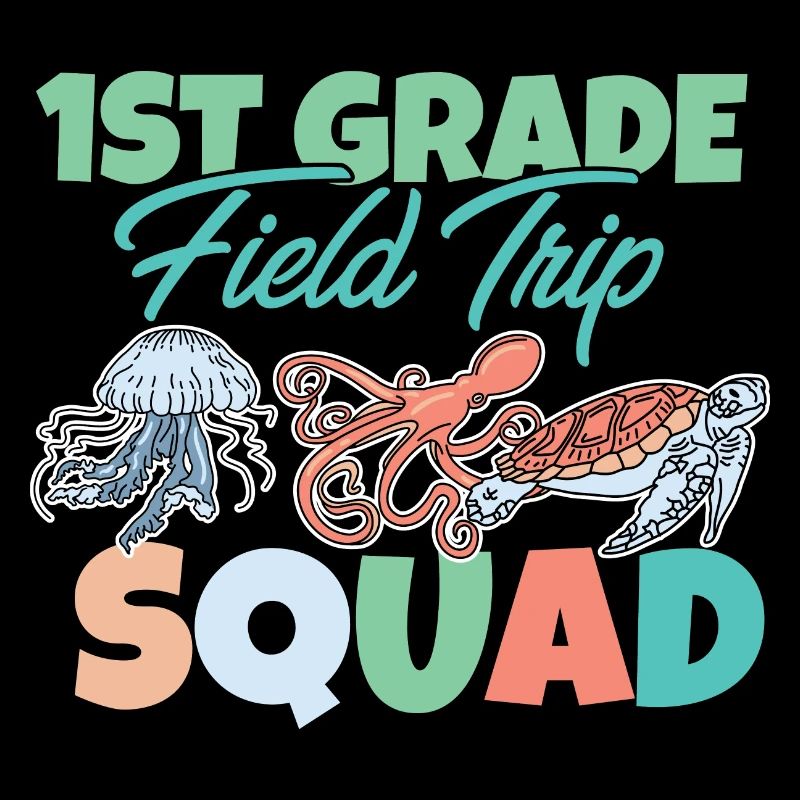 1. Klasse Exkursionstrupp Spaß Meeresbewohner