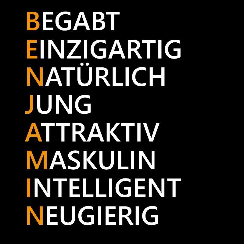 Benjamin Name Geschenk