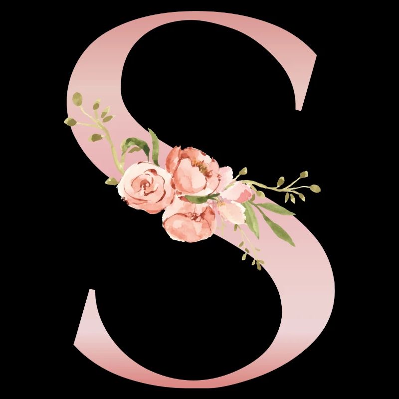 S Pastel Floral on Garment