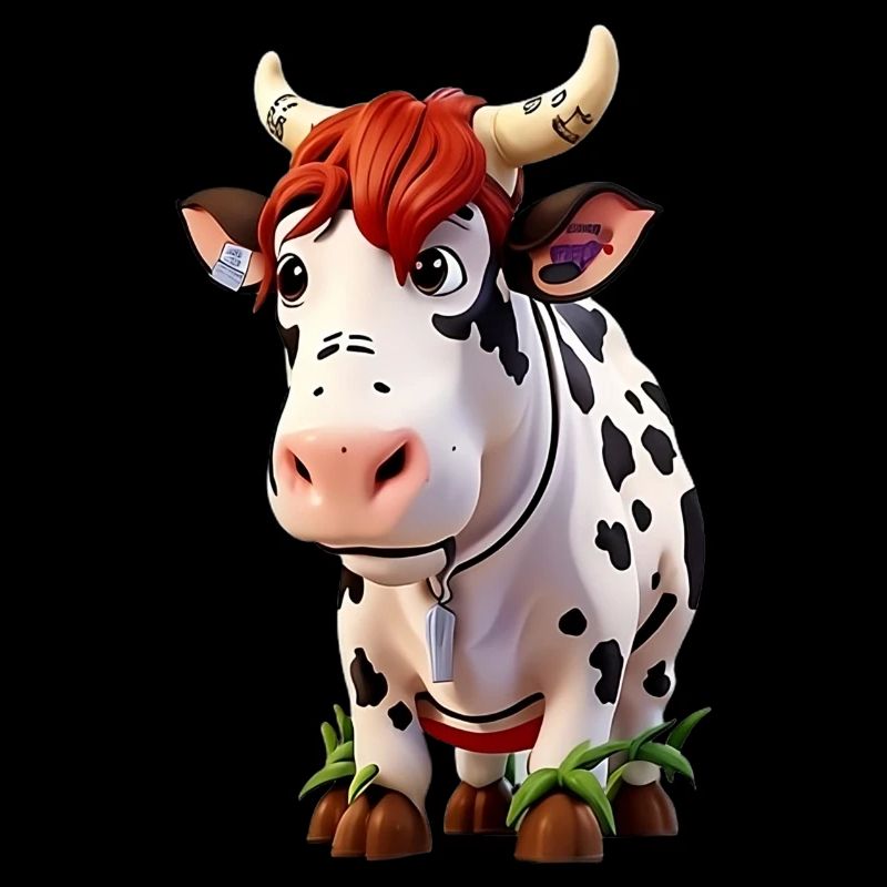 Vache enfantine