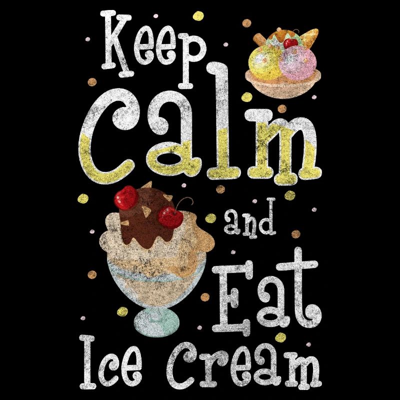 Softeis Kugel Strand Creme