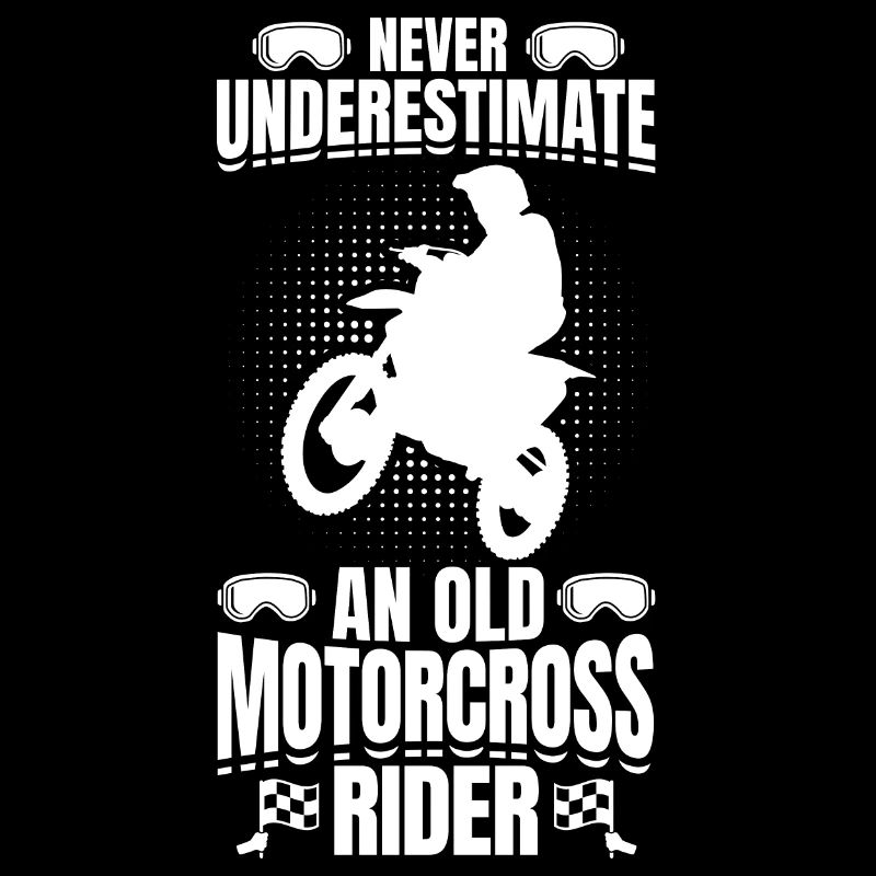 Never Underestimate Old Motocross Rider