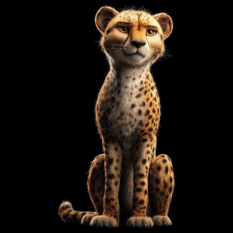 Guépard Guépard Gros chat Amoureux des chats Guépard