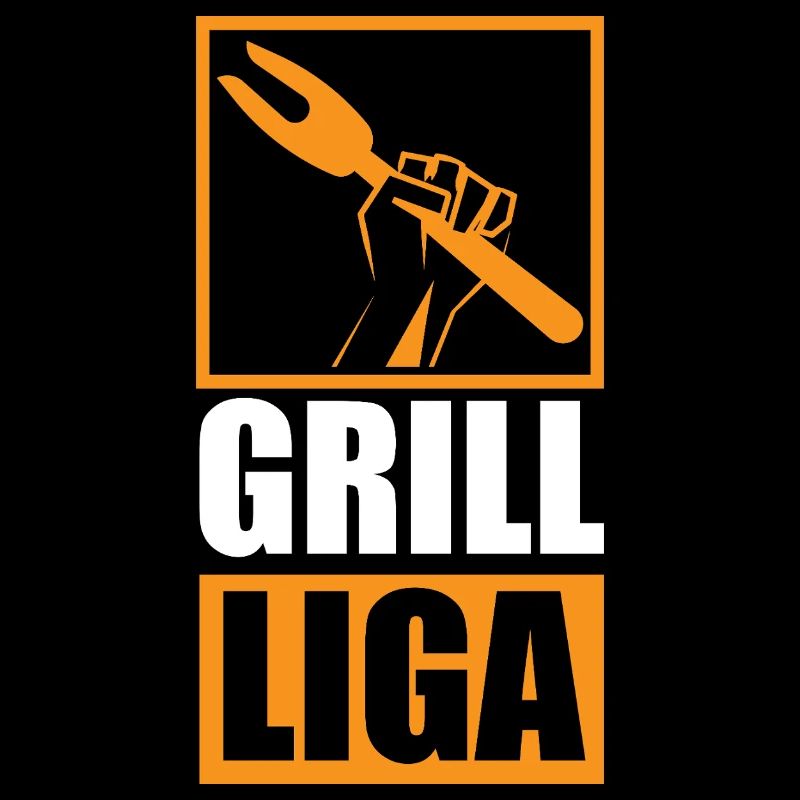 Grill League / Funny BBQ Design, Grilling