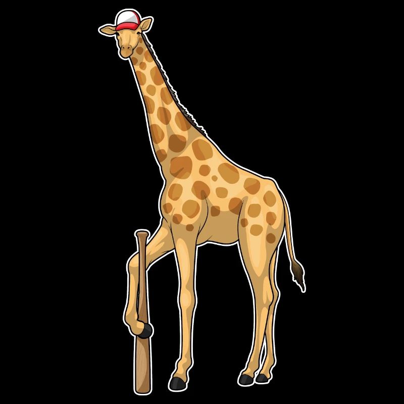Batte de baseball girafe