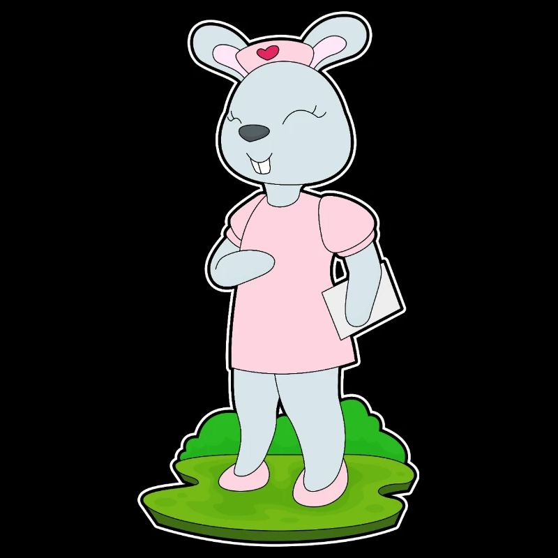 Hase Krankenschwester