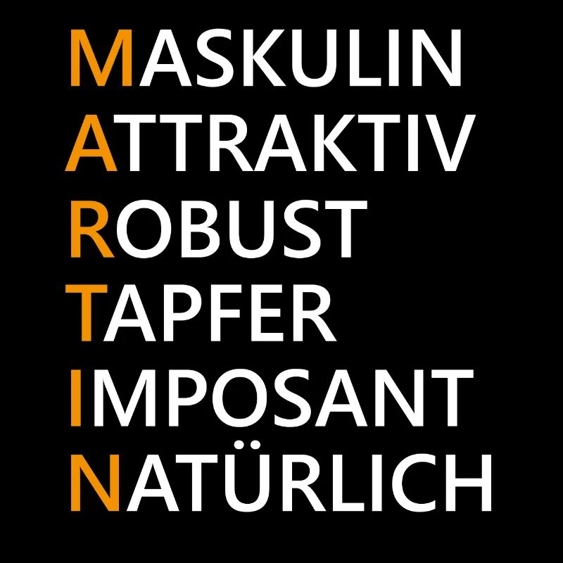 Martin Name Geschenk