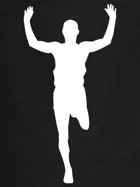 Marathon marathon runner - design