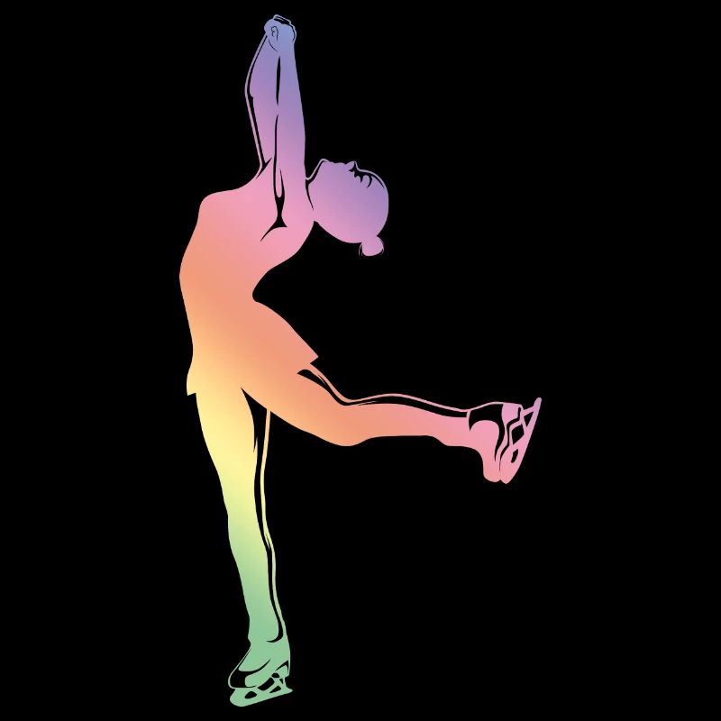 figure skating iceskating silhouette