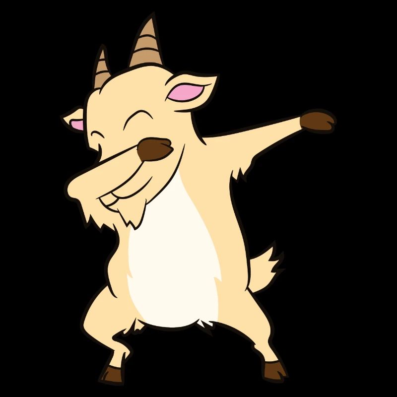 Chèvre - Tamponnez, dansez, Dab, dabbing, dancing