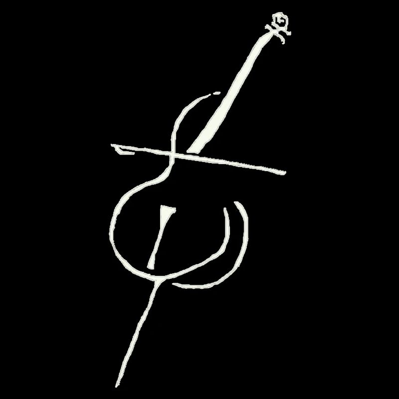 Violoncelle blanc pur