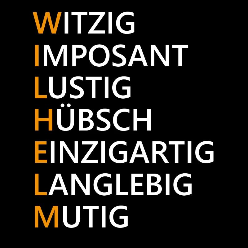 Wilhelm Name Geschenk