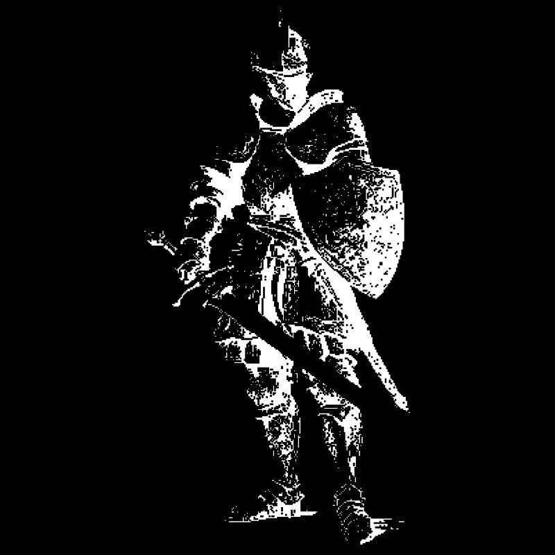 Iron Knight Silhouette
