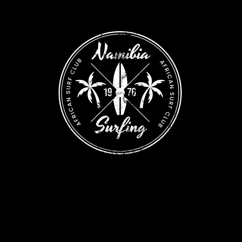 Retro Namibia Afrika Strandurlaub Souvenir