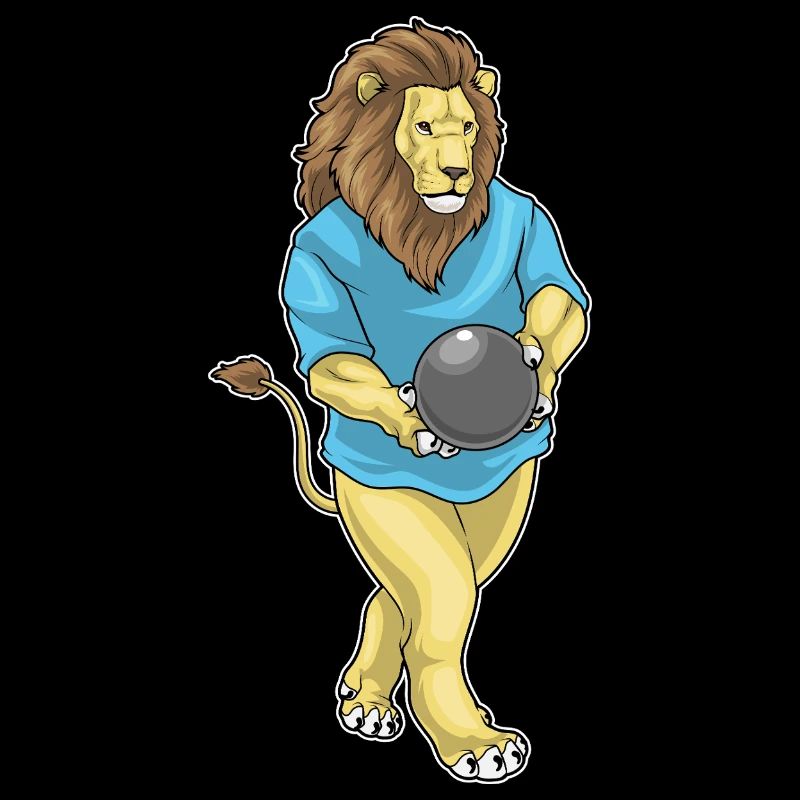 Lion Bowling Bowling Ball