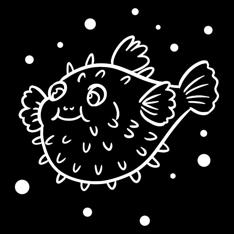 Thick puffer fish