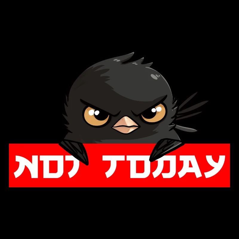 NOT TODAY - ANGRY BIRD - Tokyo