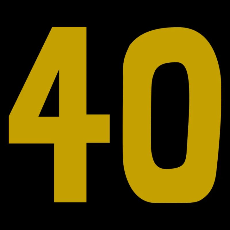40. 40 ANS. 40e ANNIVERSAIRE. ANNIVERSAIRE 40 ANS.