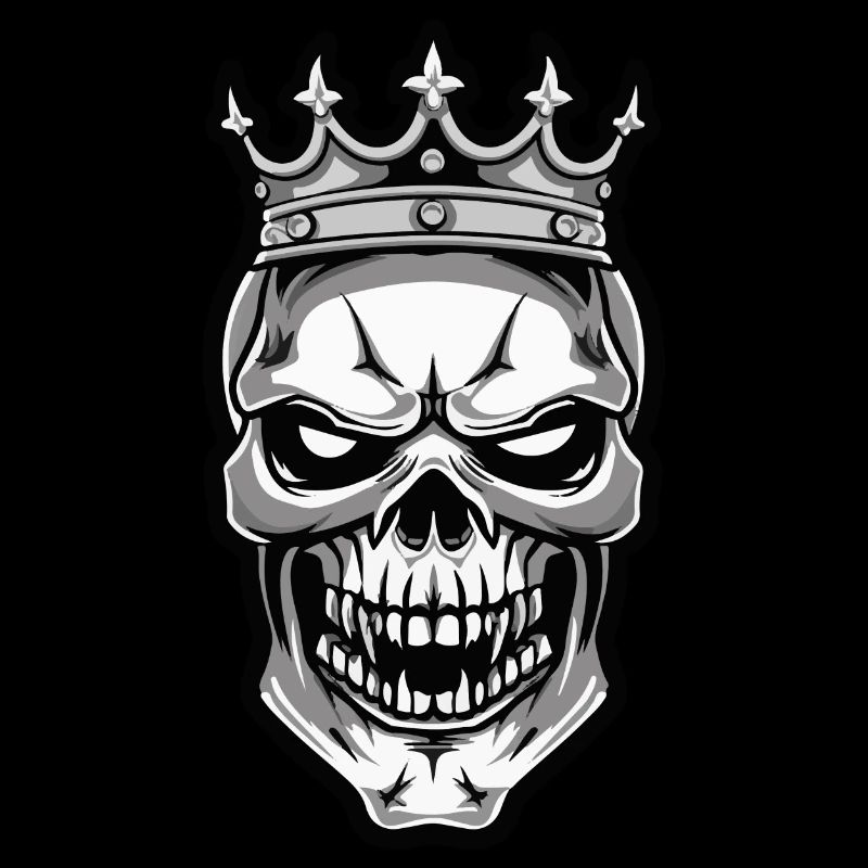 Totenkopf König Krone