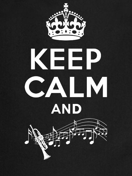 Keep Calm - Trompete