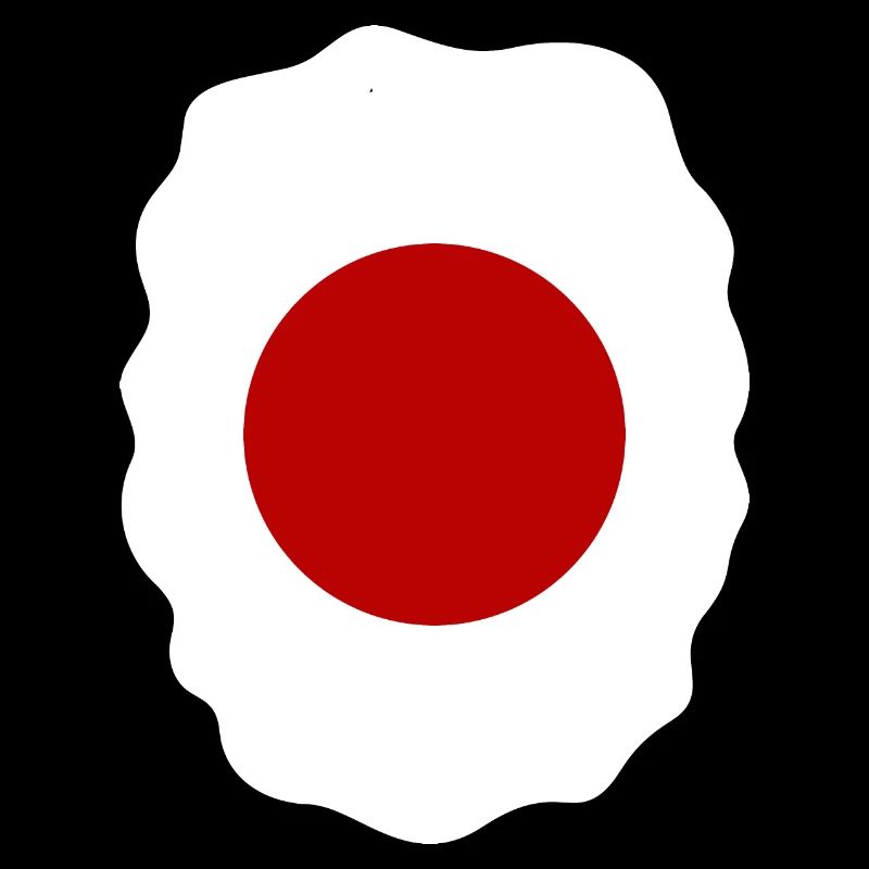 Drapeau du Japon utilisé Look Nihon Drapeau japonais