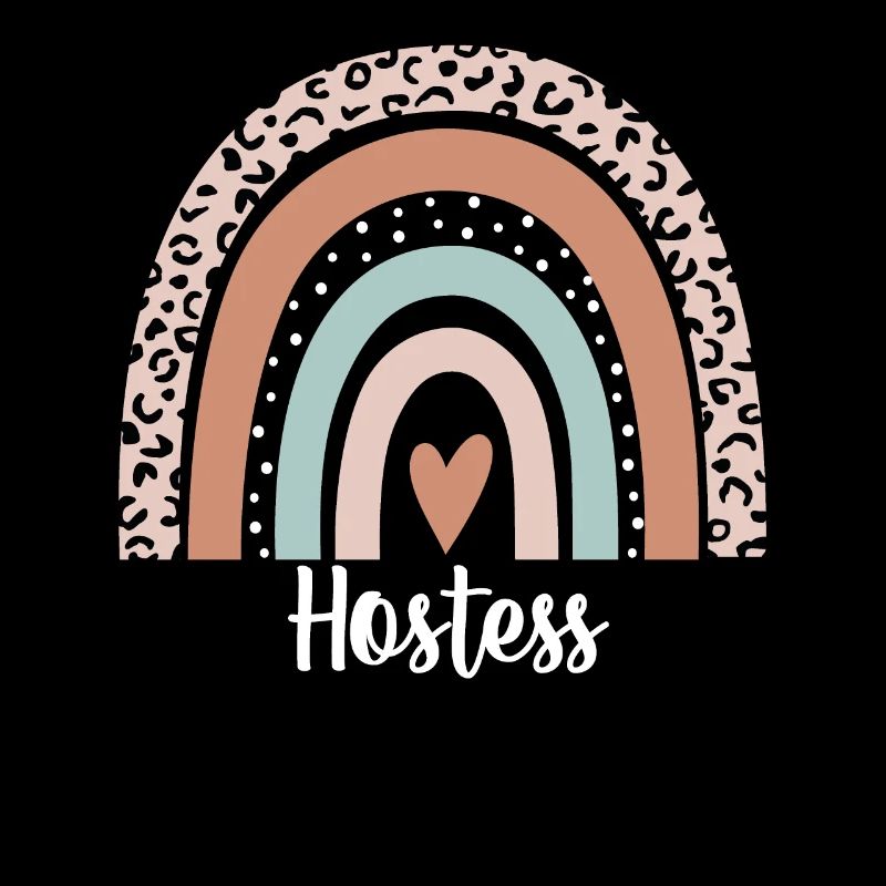 Hostess Rainbow Leopard Funny Hostess Appreciation