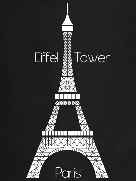 Eiffel Tower (dark)