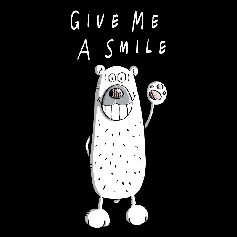 Give me A Smile - Eisbär - Eisbären - Bär - Bären