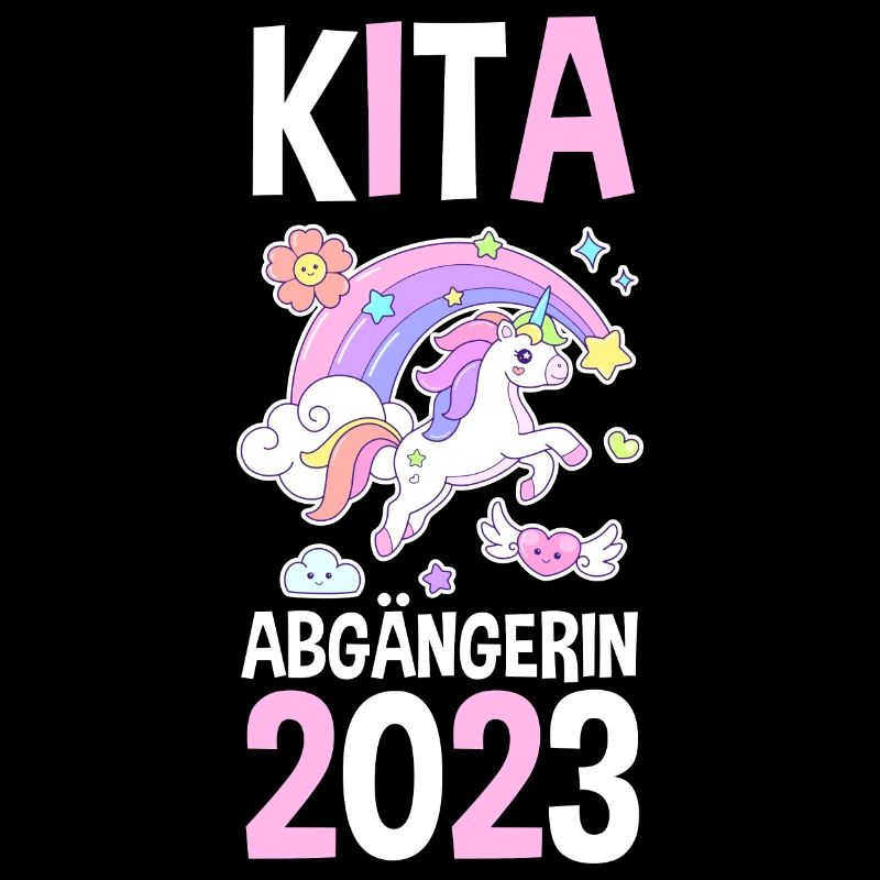 Schulkind 2023 Schulbeginn Einhorn Einschulung