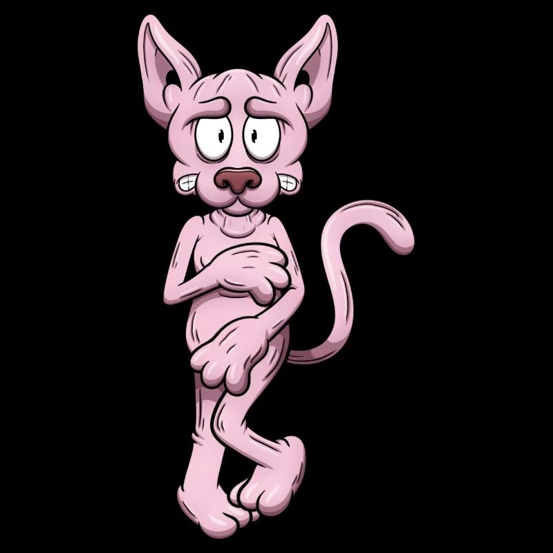 Naked Sphynx Cat