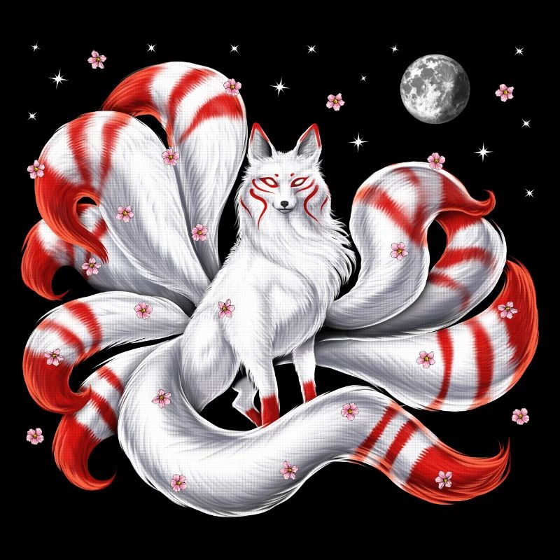 Japanese Kitsune Fox