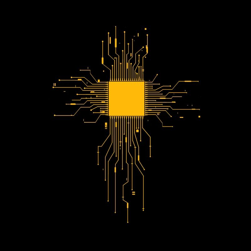 Computer Heart / CPU - Heart