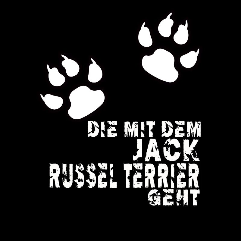 die mit dem jack russel terrier geht shirt