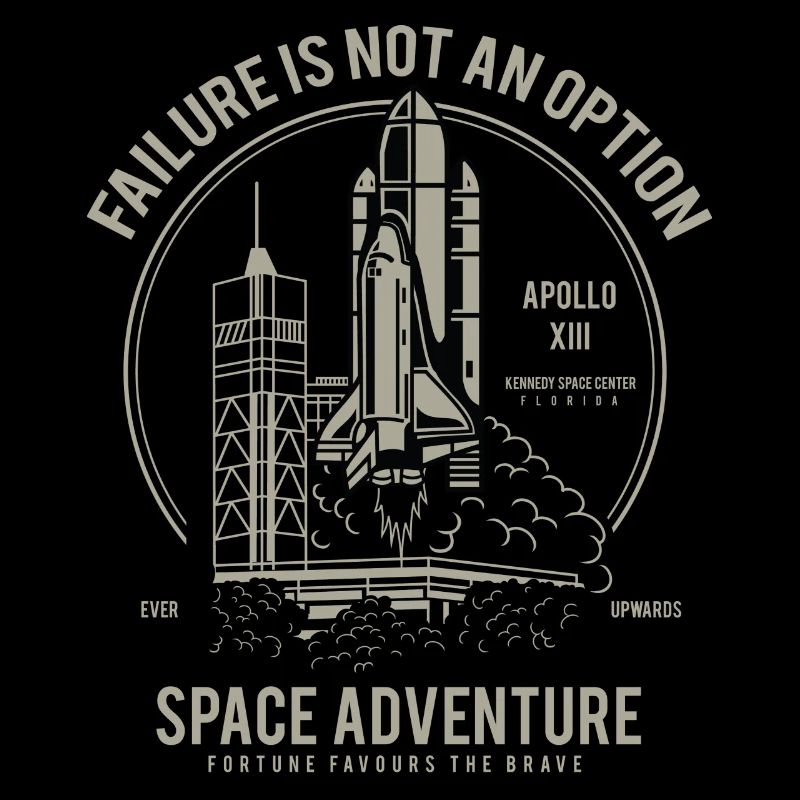 AVENTURE SPATIALE - Space Shuttle T-shirt cadeau