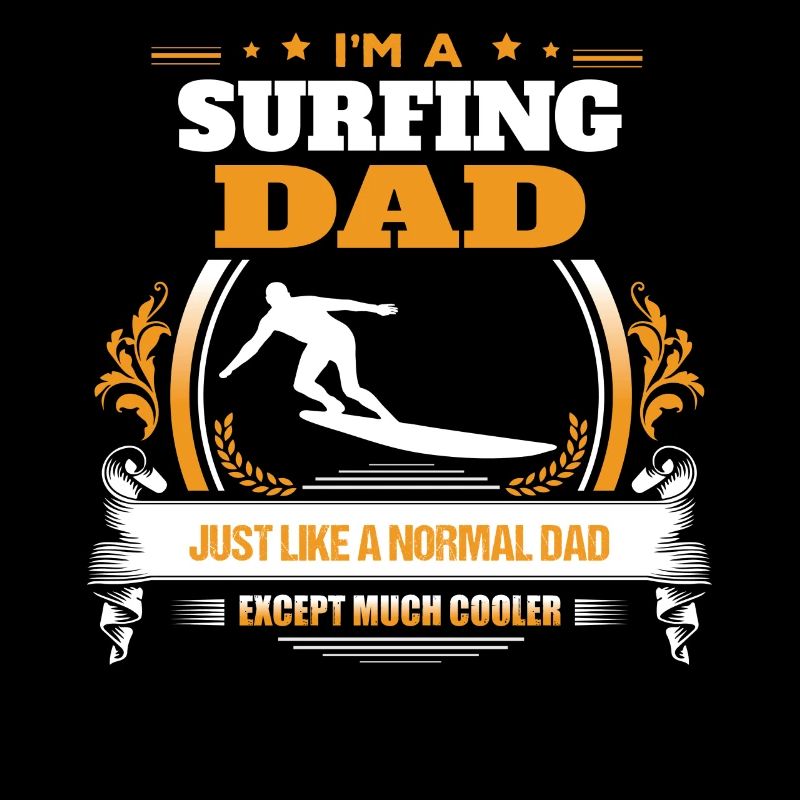 Surfender Vati-Hemd-Geschenk-Idee